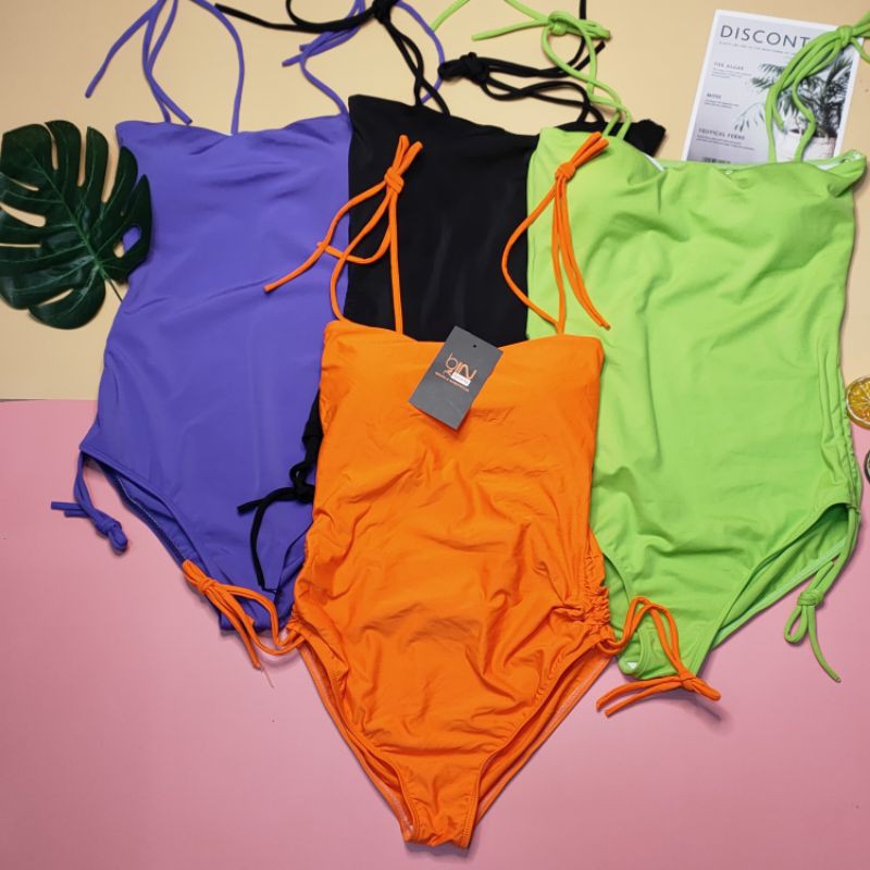 Bikini Nữ Liền Thân Dây Nơ Vai Nhiều Màu Freesize Bin Sports BHV084 | BigBuy360 - bigbuy360.vn
