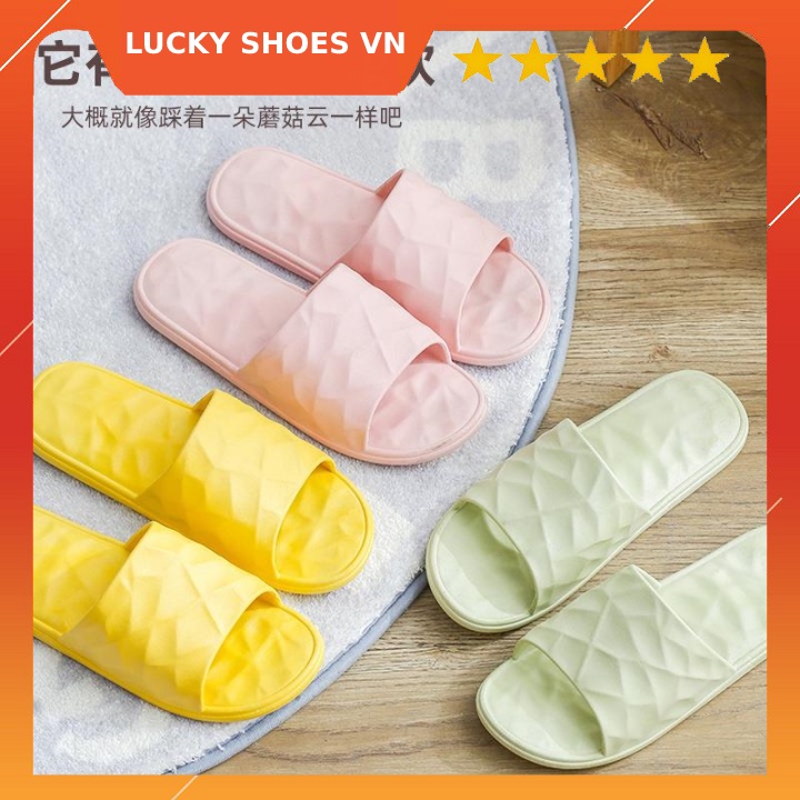 Dép Lê Nữ Đi trong nhà [H33] kiểu dáng thời trang 2021 - Lucky Shoes VN