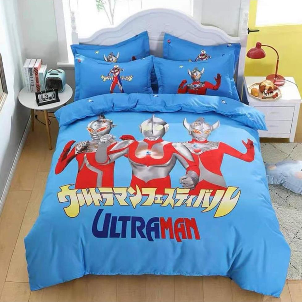 Bộ Chăn Ga Gối Đệm Cute siêu ngộ nghĩnh đáng yêu cho bé - Tổng Kho Ga Gối AMA