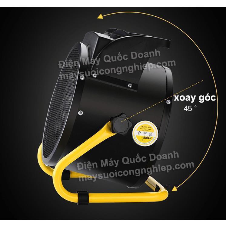 Máy sưởi ấm 3kw - phát nhiệt bằng gốm ceramic