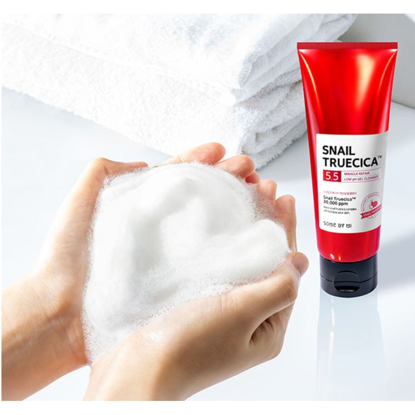 Some By Mi / Gel Rửa Mặt Some By Me Snail Truecica Miracle Repair Low pH Gel Cleanser