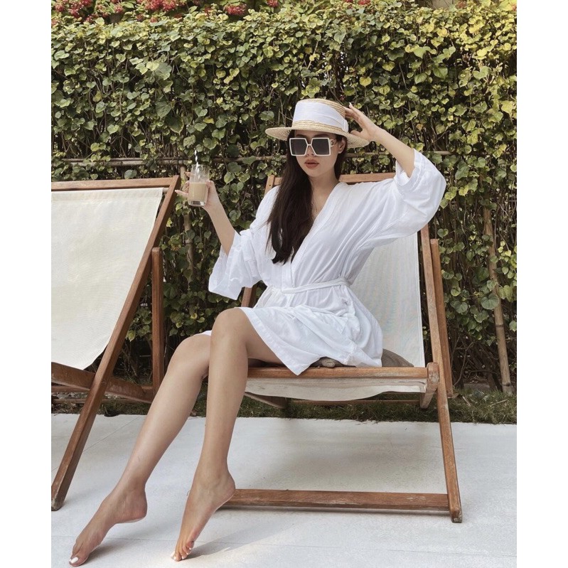 Mũ nón cói Gaucho nơ lụa cao cấp Tiệm Cô Hìn làm từ cói tự nhiên 100% ship trong 1h đóng thùng không hỏng mũ