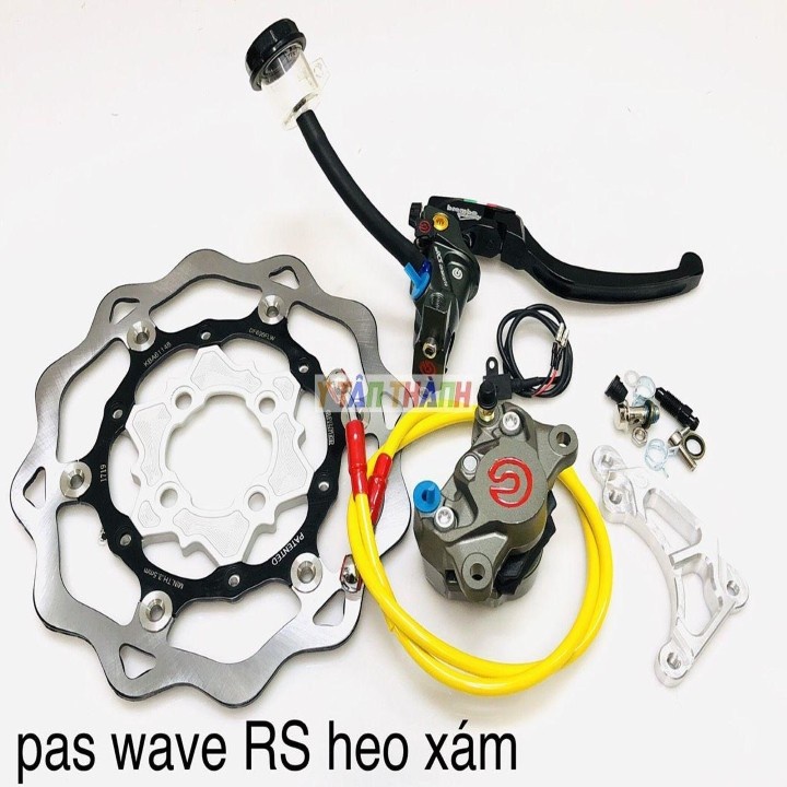 Bộ Đĩa Ktm Heo Rembo Xám Tay Rcs Pas Wave 110 Thái MS1509