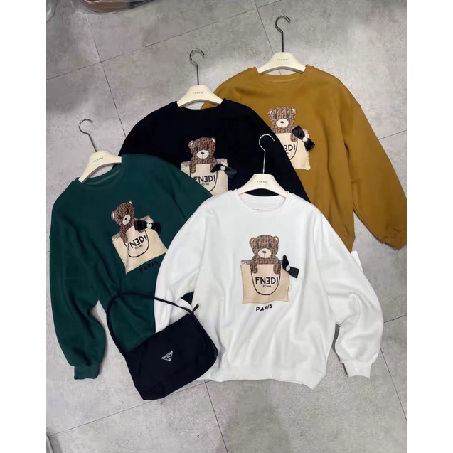 Áo Nỉ Cổ Tròn, Áo Nỉ Fendi Gấu | BigBuy360 - bigbuy360.vn