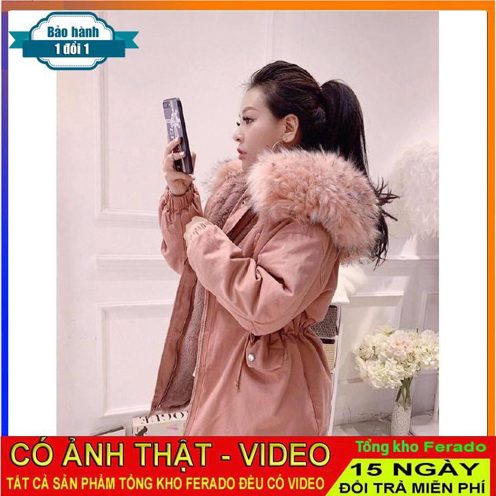 [ xả kho ] MiD Áo khoác kaki mũ lông siêu ấm A789 Mie Design kèm ảnh thật