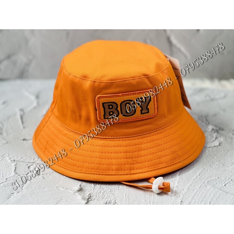 Mũ tai bèo vành cực dể thương cho bé - Nón Bò nhí chữ Boy - Mũ tai bèo trẻ em nhiều màu 6 - 2 tuổi