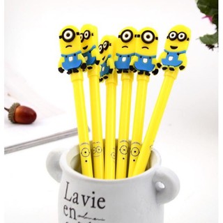Bút mực nước minions màu vàng dễ thương giá rẻ