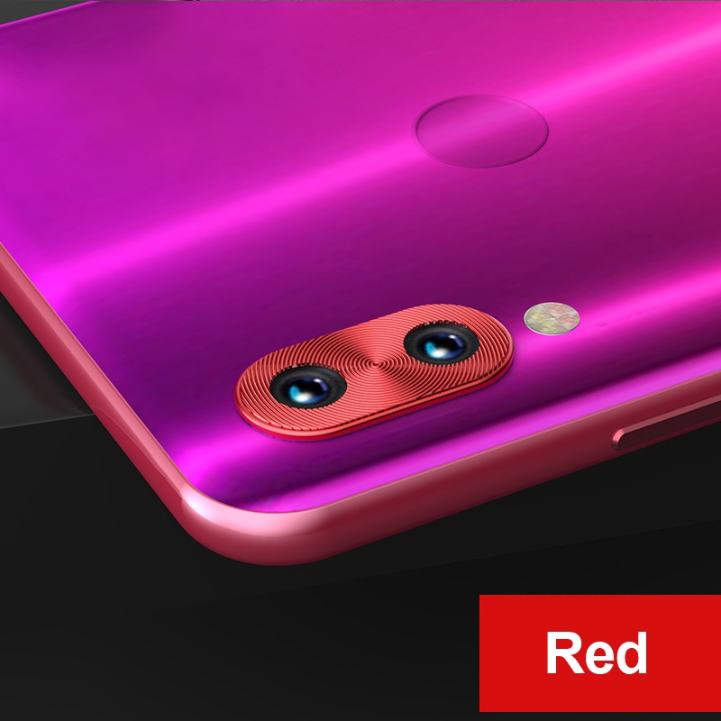 Miếng Dán Kim Loại Bảo Vệ Camera 360 Độ Cho Xiaomi Redmi 7 Note 7 Pro