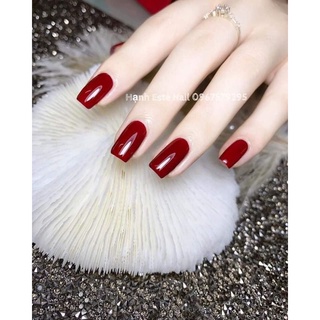 sơn gel màu đỏ cherry chai 15ml