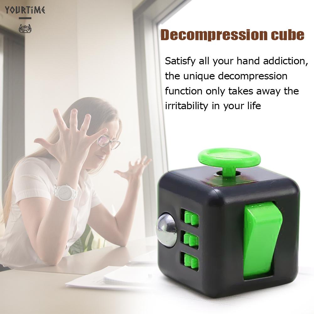 Đồ Chơi Khối Lập Phương Ma Thuật Giúp Giảm Căng Thẳng Cho Người Lớn / Trẻ Em