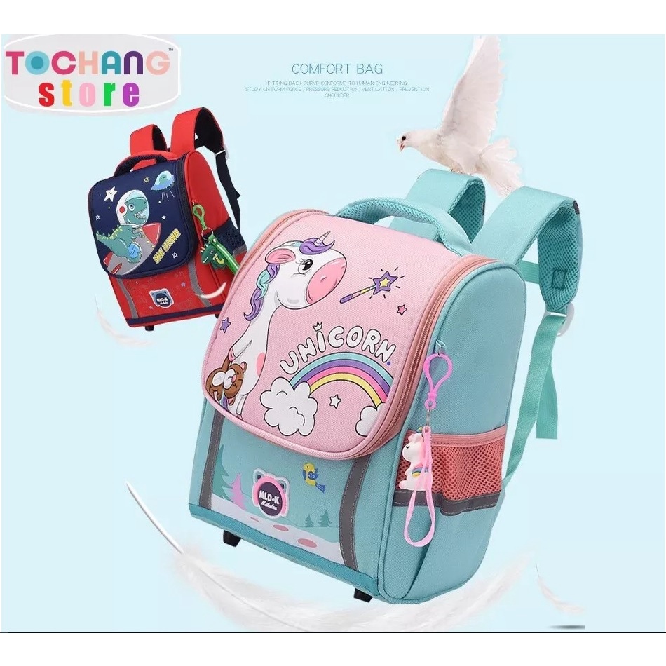 BA LÔ UNICORN Siêu Nhẹ Hai Lớp Chống Nước Trẻ Em