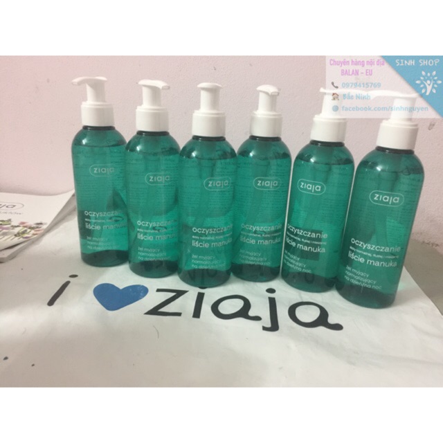 Sữa Rửa Mặt Ziaja Chiết Xuất Từ Lá Manuka (bill ảnh tiếp) | BigBuy360 - bigbuy360.vn