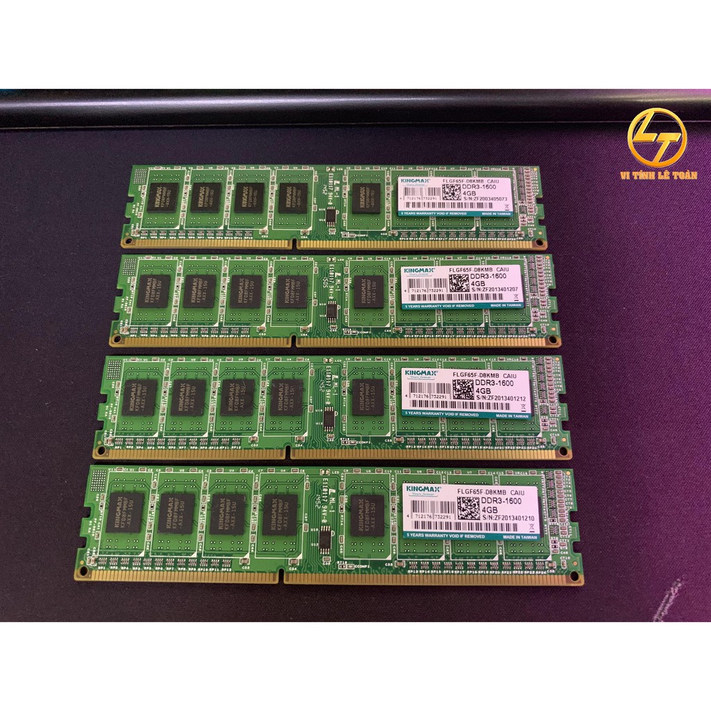 RAM DDR3 Kingmax 4GB BUSS 1600 (8 chip) (like new)