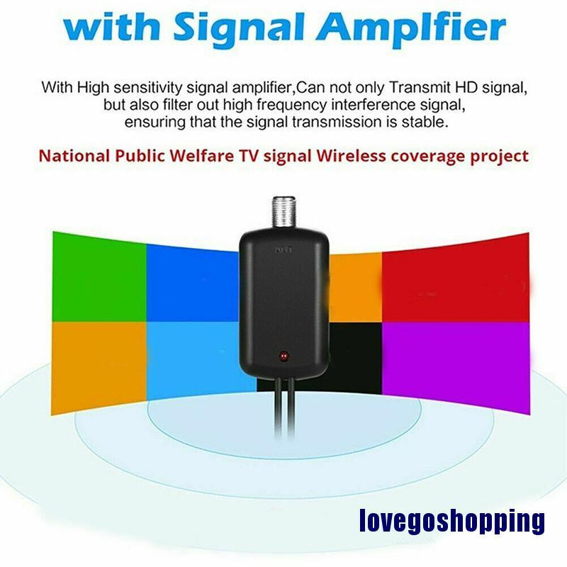 5000 Mile Range HDTV Antenna 4K HD Indoor Digital TV Aerial Signal Amplifier | BigBuy360 - bigbuy360.vn
