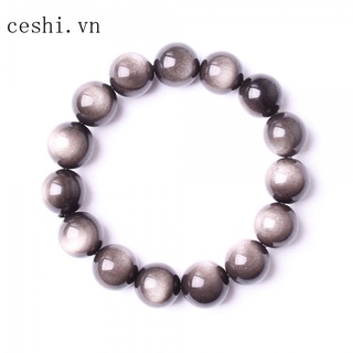 Yao natural stone collection bracelet silver of Obsidian eye bracelet crystal jewelry fashion wholesale