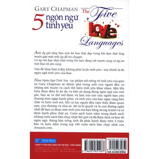 Sách - 5 Ngôn Ngữ Tình yêu