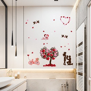 Decal Dán Tường Cây Hạnh Phúc