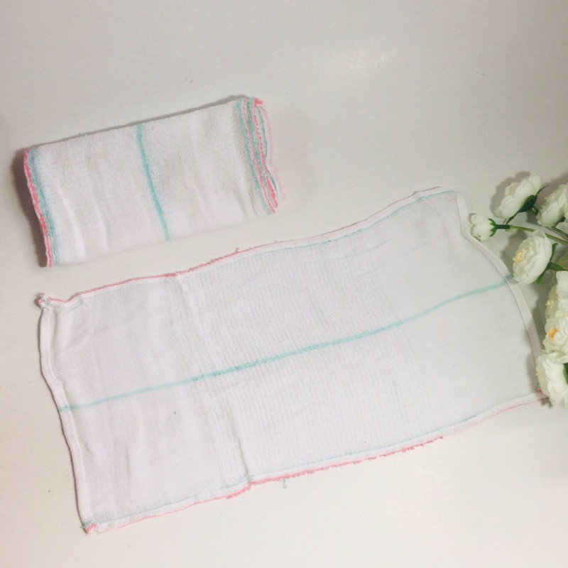 Khăn Vuông Trắng đa năng lau bát lau đồ , sợi cotton