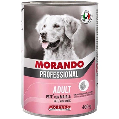PaTe Morando Dành Cho Chó Mọi Lứa Tuổi - Lon 400g - Nhiều Vị