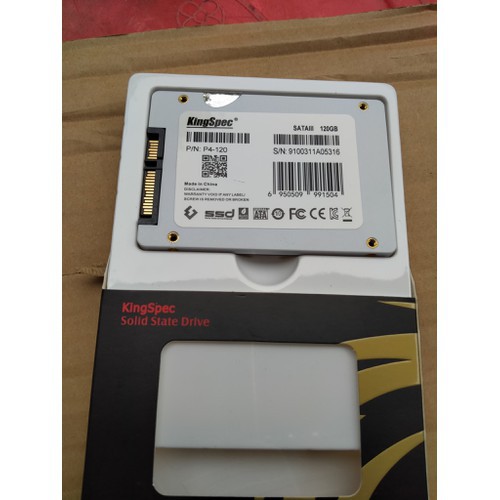 SSD KingSpec 120G bh 36t NEW  Full Box