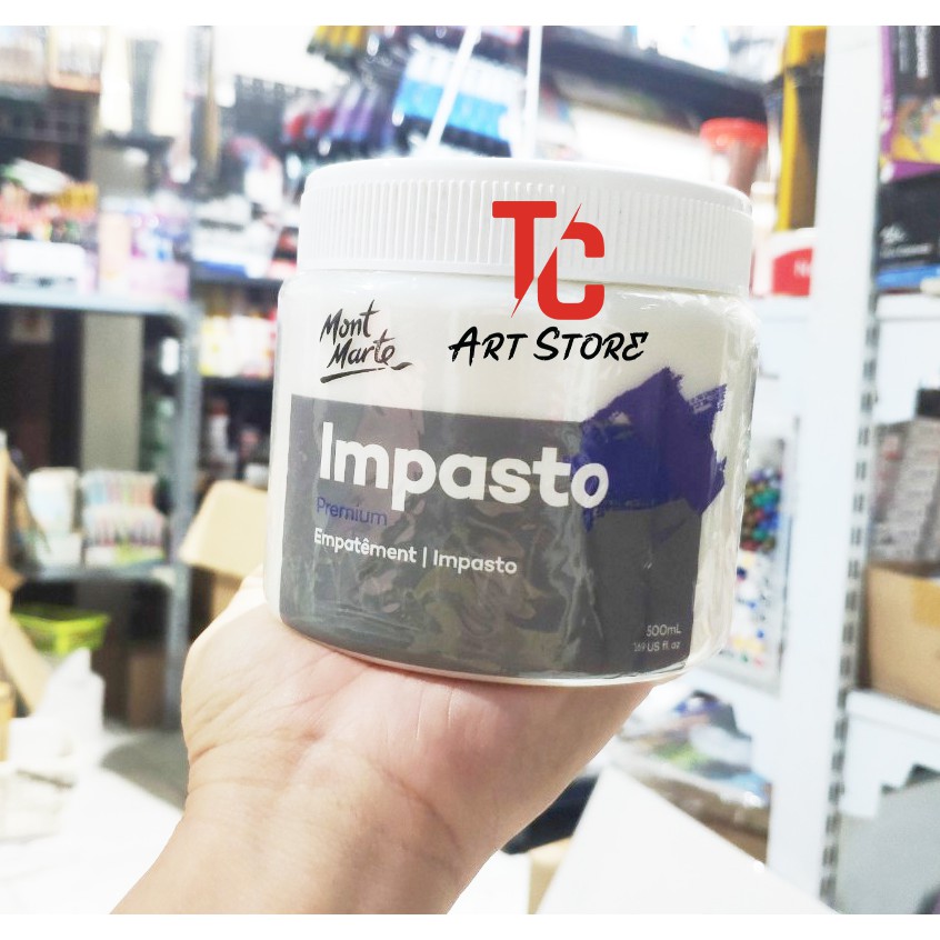 Dung môi IMPASTO - Dùng cho VẼ ĐẮP CREATE TEXTURE MONT MARTE 500ML