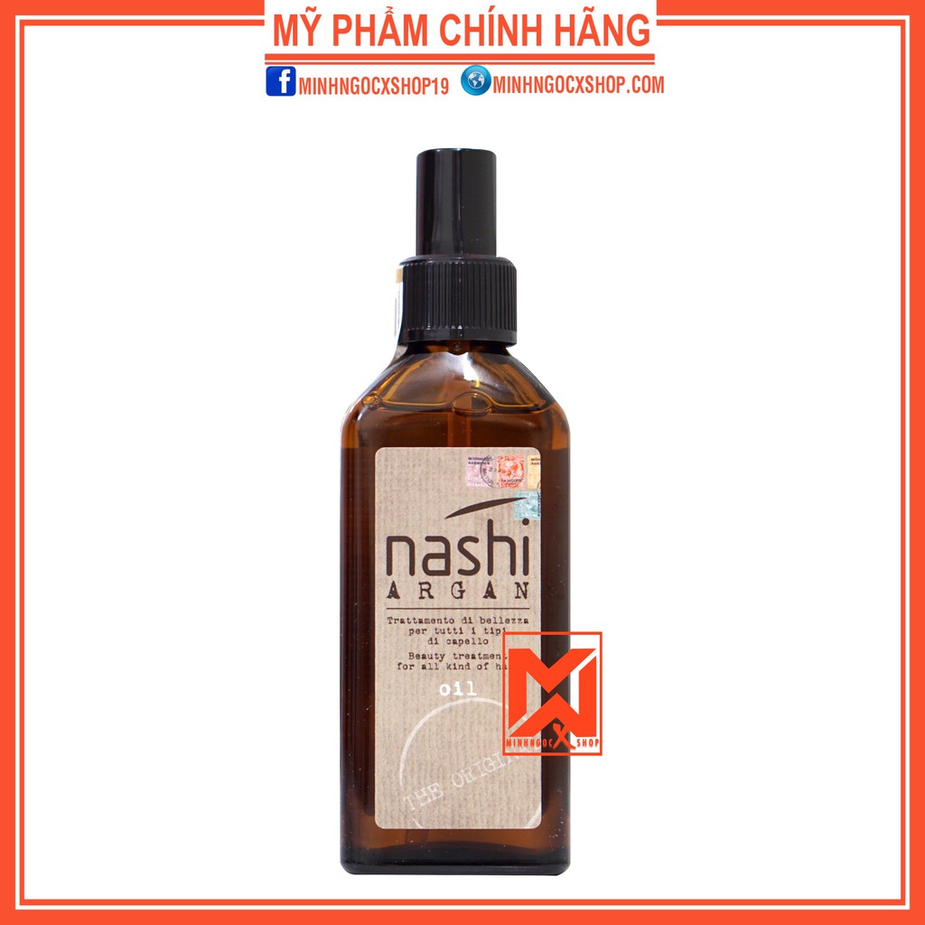 Dầu dưỡng tóc NASHI ARGAN OIL 100ml chính hãng