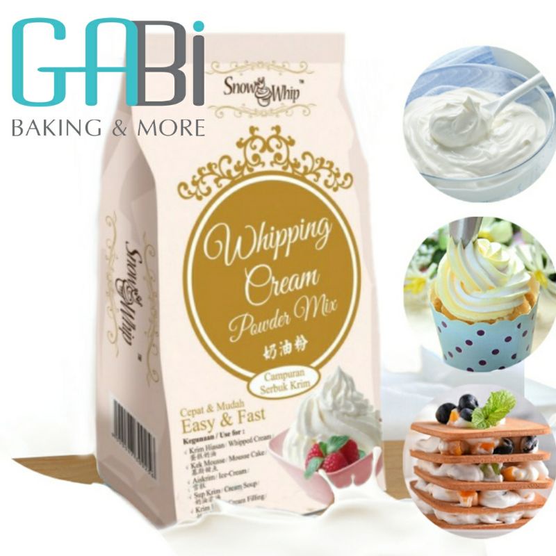 Bột whipping cream Malaysia 500g