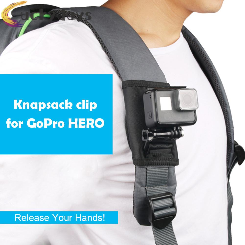 Phụ kiện kẹp gắn ba lô cho máy ảnh thể thao GoPro Hero
 | WebRaoVat - webraovat.net.vn