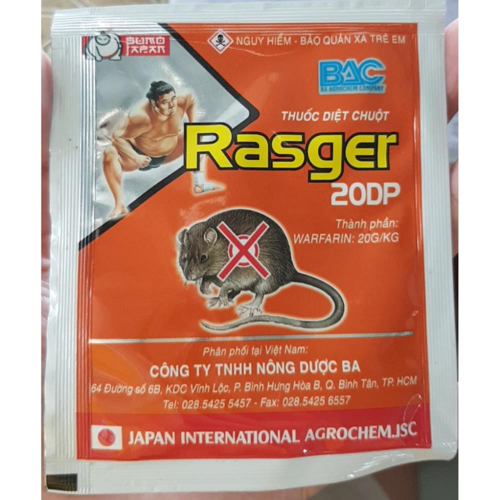 Thuốc Diệt Chuột - Rasger 20DP - Gói 10g