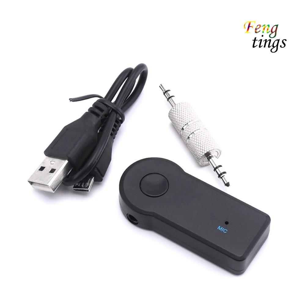 【FT】DOONJIEY 3.5mm USB Mini Bluetooth Aux Stereo Audio Music Car Adapter Receiver