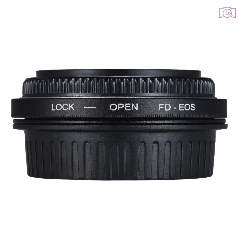 Vòng nối chuyển đổi ngàm ống kính FD-EOS với tiêu cự kính quang học thấu kính FD vô cực đến thân máy EOS EF 450D 50D 5D