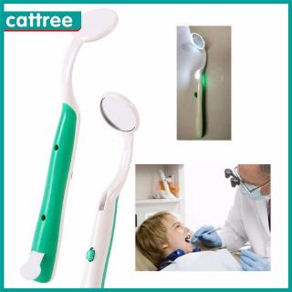 Dental Lighted Mirror LED Dentist Mirror Plastic Light