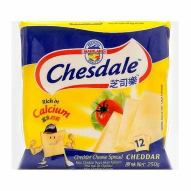 Phô mai chesdale 12 lát