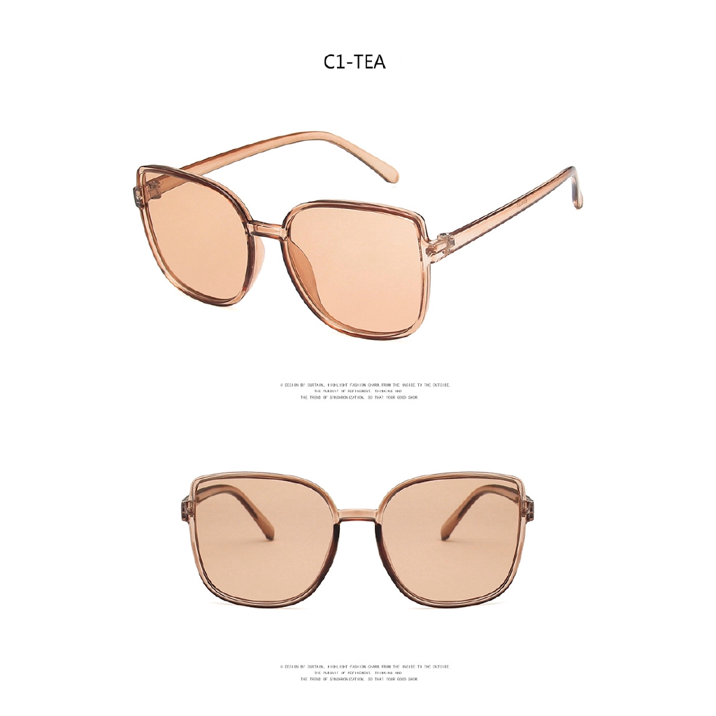 Kính Mát Gọng Vuông Thời Trang Hàn Quốc 2020 Cho Nam Nữ