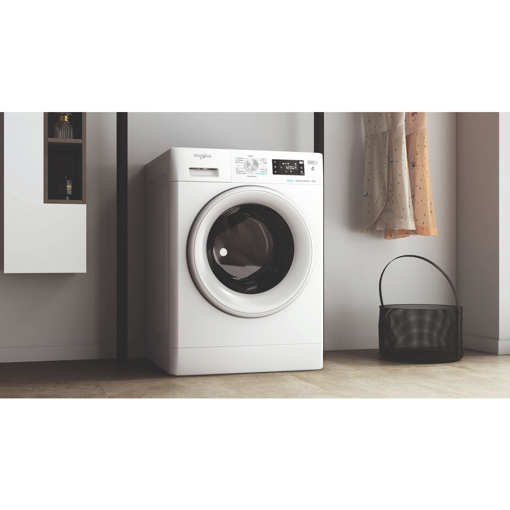 Máy giặt Whirlpool cửa trước FreshCare + 9kg FFB 9458 WV EE