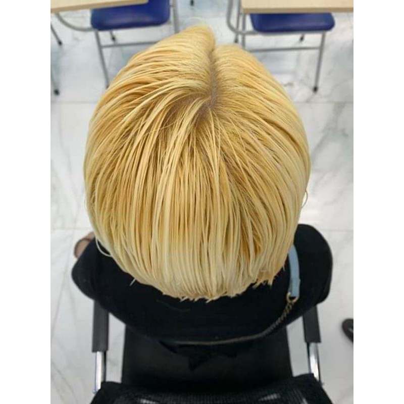 Thuốc nhuộm tóc màu khói xám vàng tặng trợ nhuộm và phục hồi | BigBuy360 - bigbuy360.vn