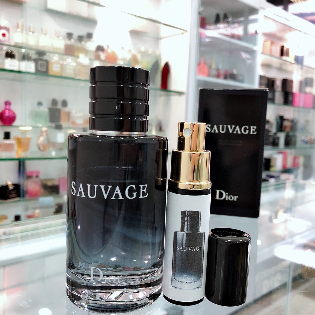 [Mẫu thử 10ml] Nước hoa nam Sauvage Eau De Toilette (EDP) chính hãng Pháp XT322