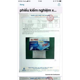 KHẨU TRANG Y TẾ 4 LỚP XS PRO