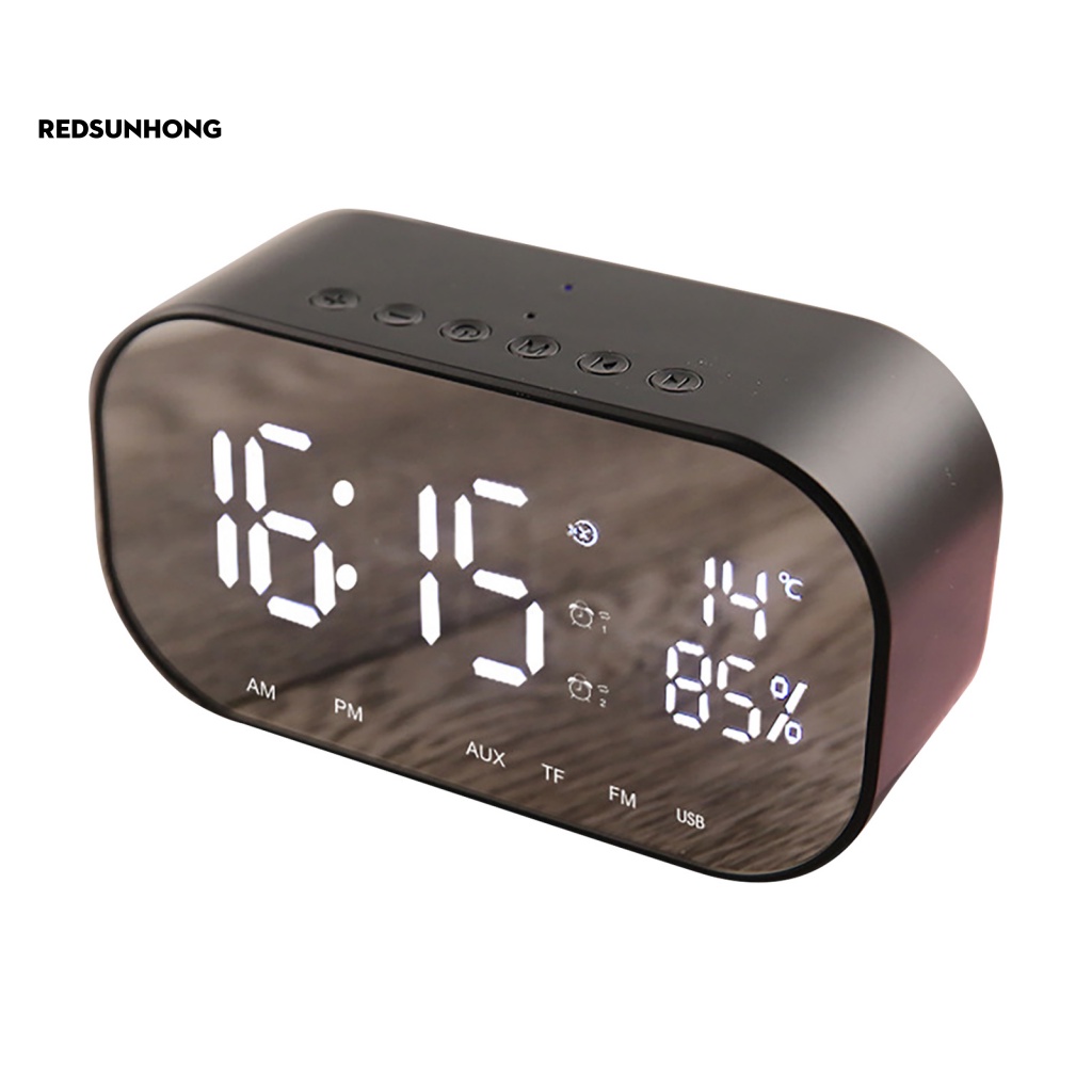 [RSH.z] Loa Kép Bluetooth 4.2 Thiết Kế Nhỏ Gọn Có Đèn LED Cho Nhà / Văn Phòng / Xe Hơi / Ngoài Trời