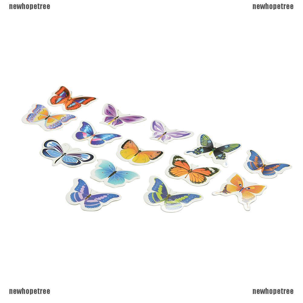 50 Con Bướm Giấy Trang Trí Bánh