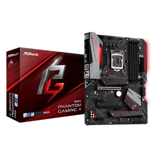 Bo Mạch Chủ Asrock B365 Phantom Gaming 4 - Hàng Chính Hãng