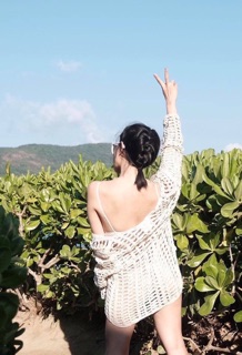 Áo lưới đi biển đi chơi
