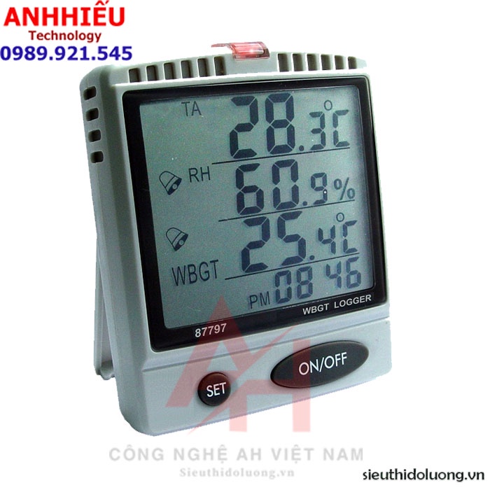 AZ-87797 Đồng hồ đo nhiệt độ, độ ẩm Máy đo, ghi nhiệt độ AZ 87797