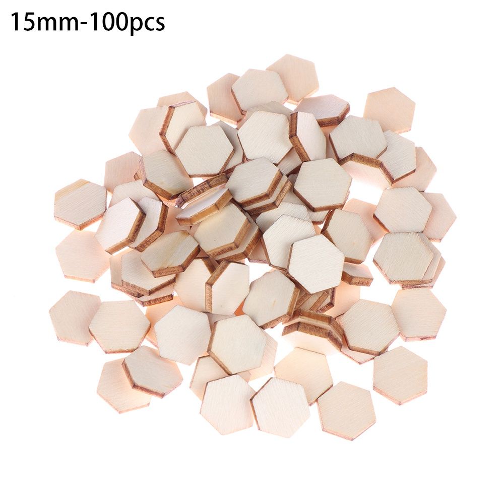 ❀WISDOMEST❀ Nhật ký màu hàng thủ công bằng gỗ Tự làm bằng tay graffiti hình lục giác bảo vệ môi trường trang trí dăm gỗ