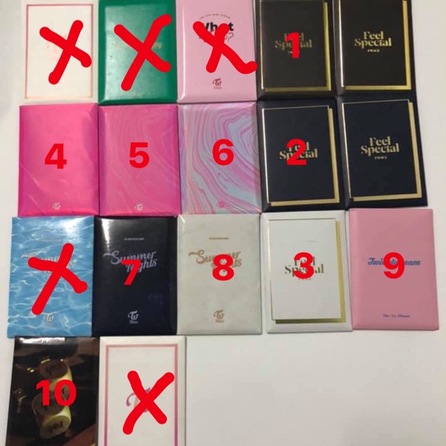 [ Có sẵn] Set pre order twice album