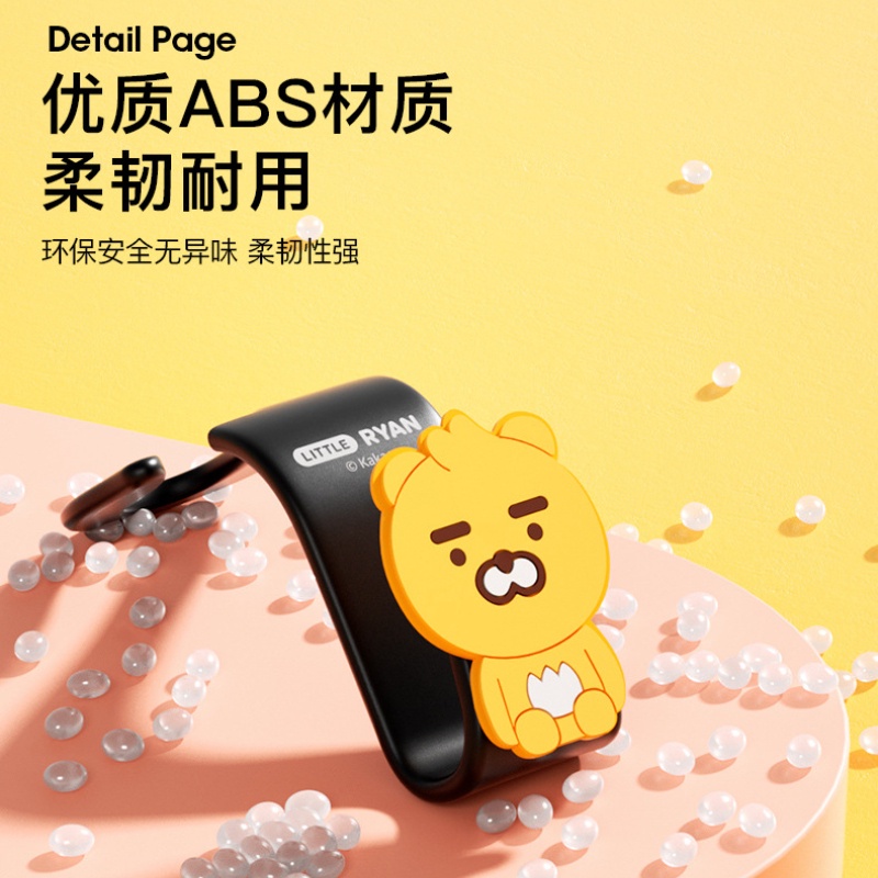 Móc Treo Đồ Đa Năng Gắn Sau Ghế Xe Hơi Hình Kakao Friends Dễ Thương