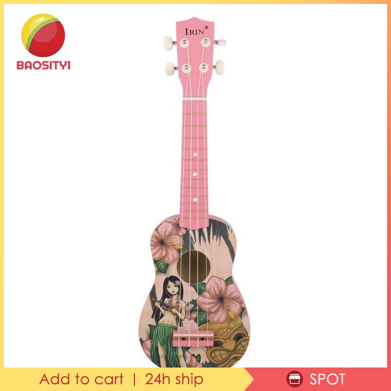 Đàn Ukulele 21 Inch Bằng Gỗ Trơn Dành Cho Người Mới Bắt Đầu