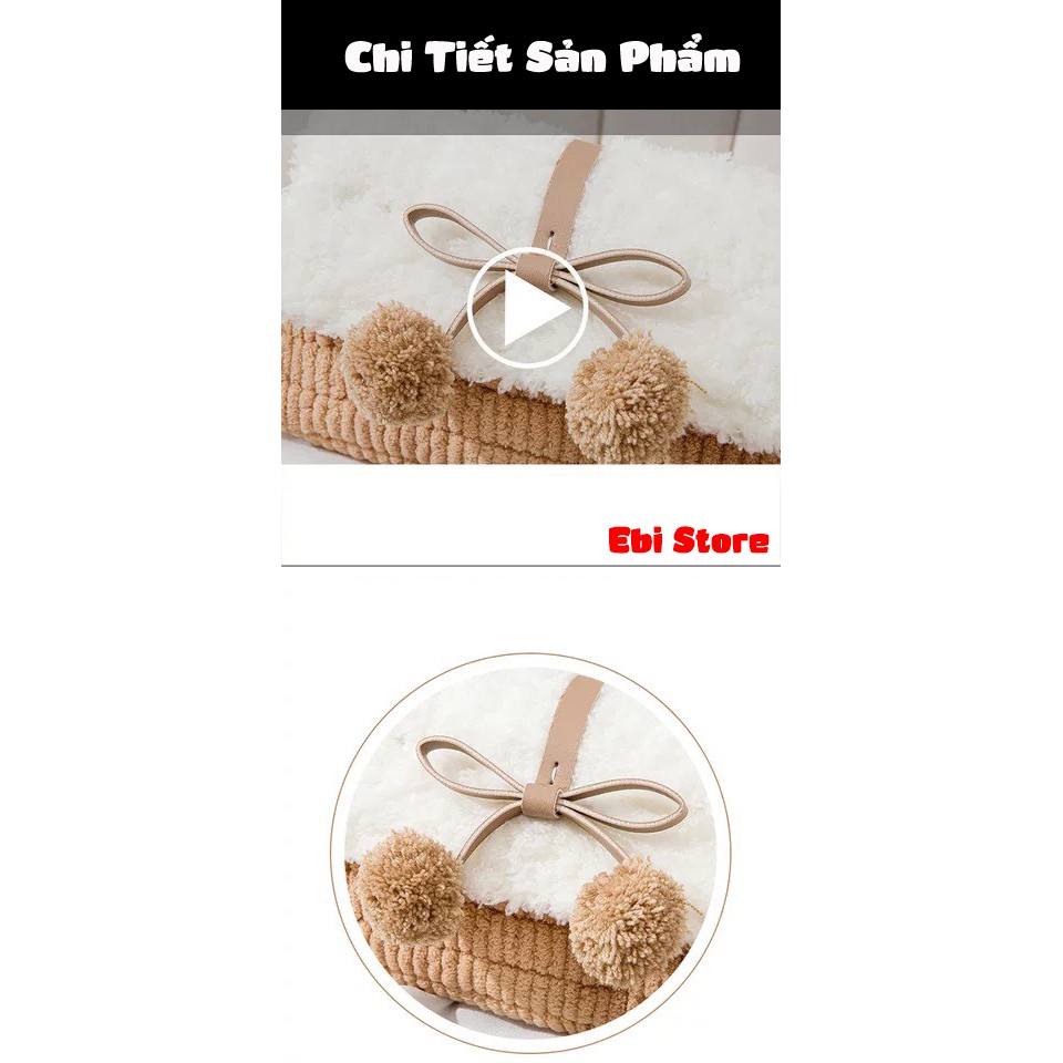 [Có Video HD] Túi Handmade Phối Màu Mác Trái Cherry ❤️ Ebi Store - Freeship ❤️Set Nguyên Liệu DIY Túi Tự Đan Cute ❤️