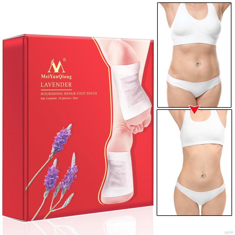 [Hàng mới về] Bộ 10 miếng dán bàn chân chăm sóc hỗ trợ giảm thống kinh giúp ngủ ngon