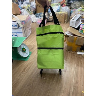 Túi xách giỏ đựng đồ đi chợ siêu thị có bánh xe kéo